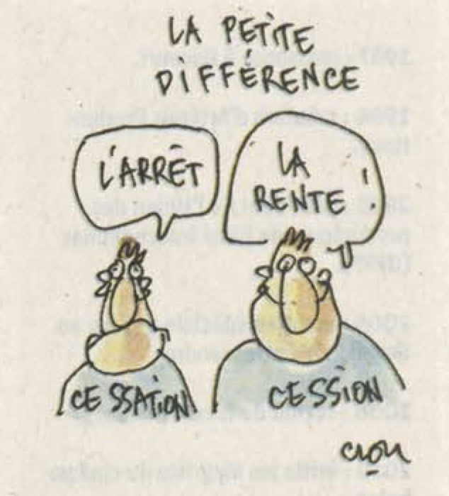 Cessation ou cession d’entreprise ?