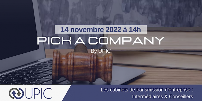 Webinar « Pick a company » (UPIC)