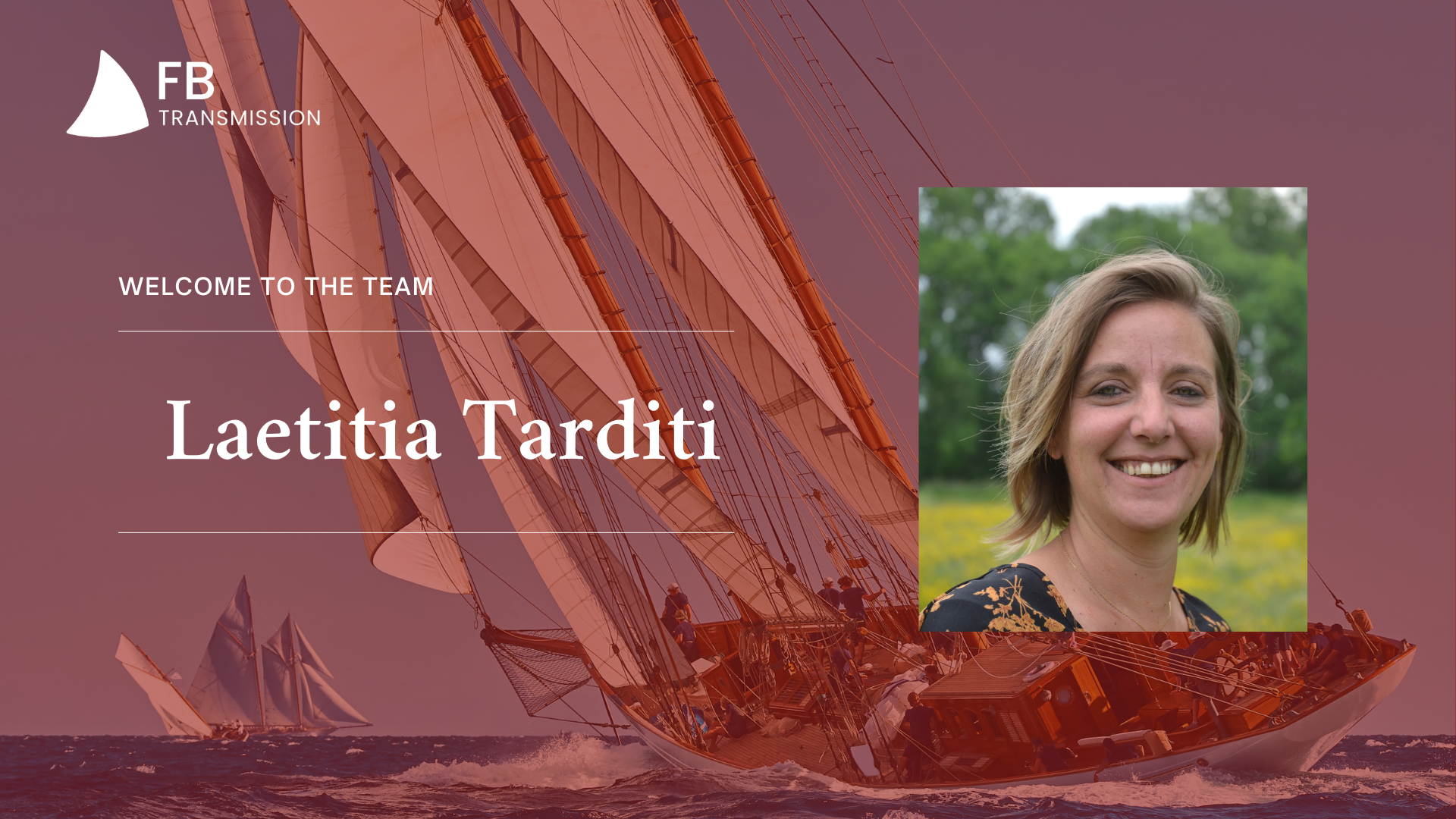 Bienvenue à Laetitia Tarditi !