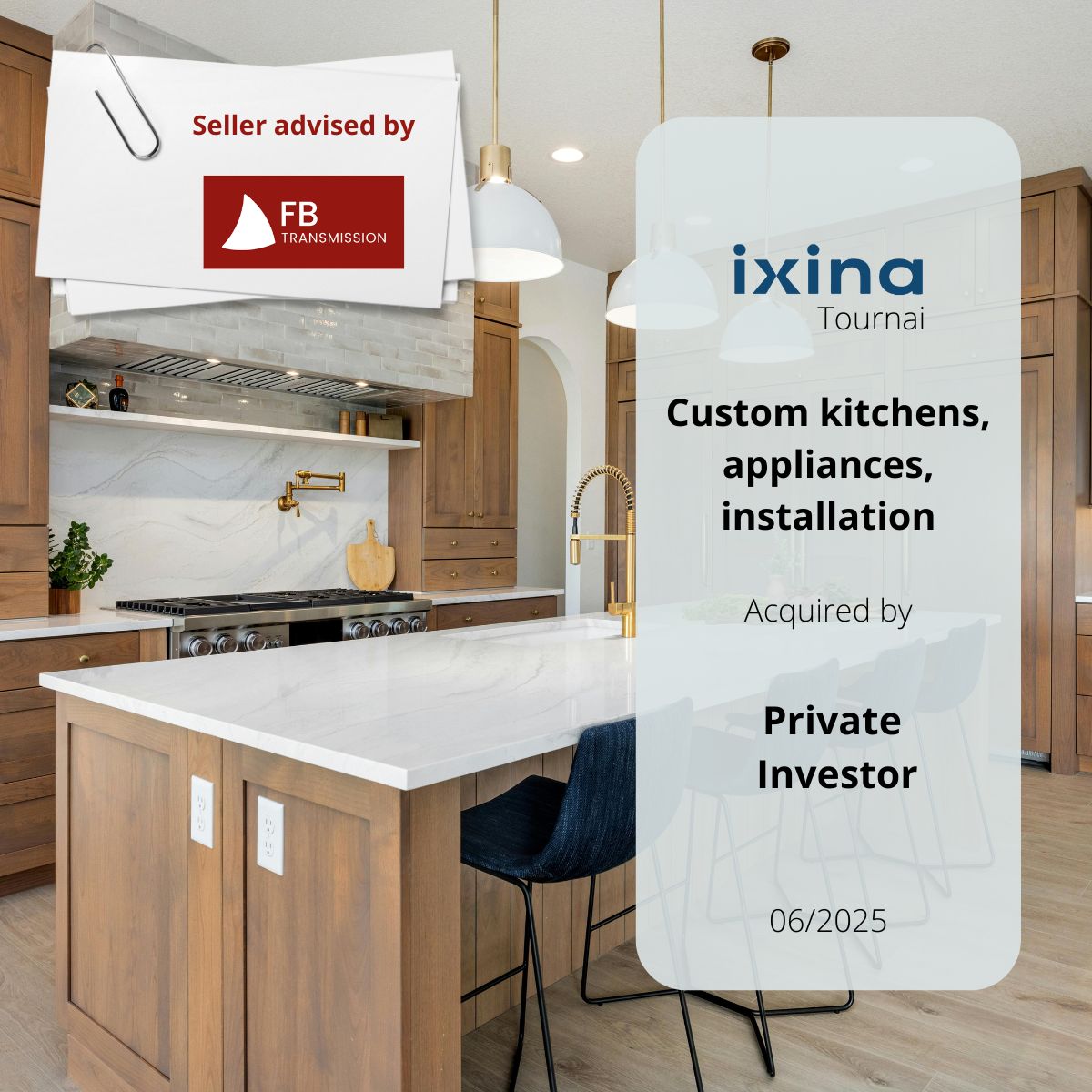 Een nieuwe « chef » aan het roer van Ixina Doornik!
