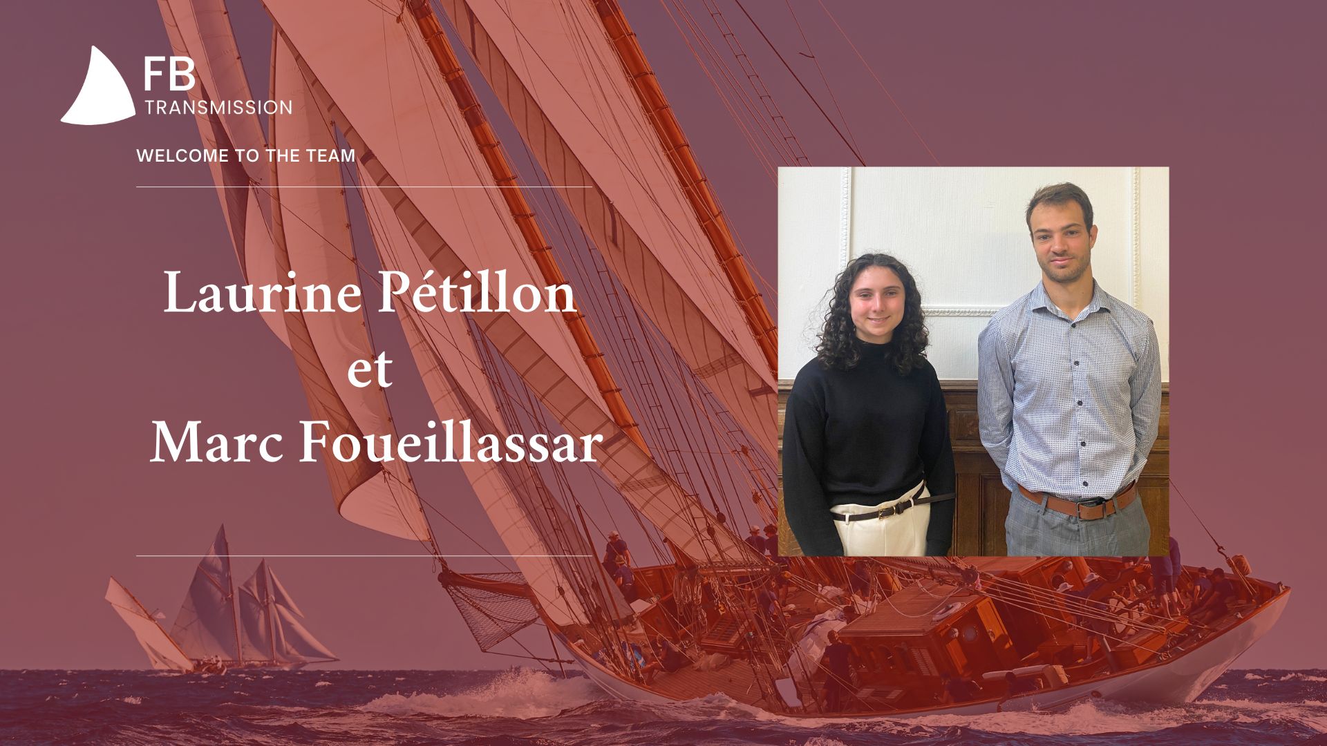 Bienvenue à Laurine et Marc