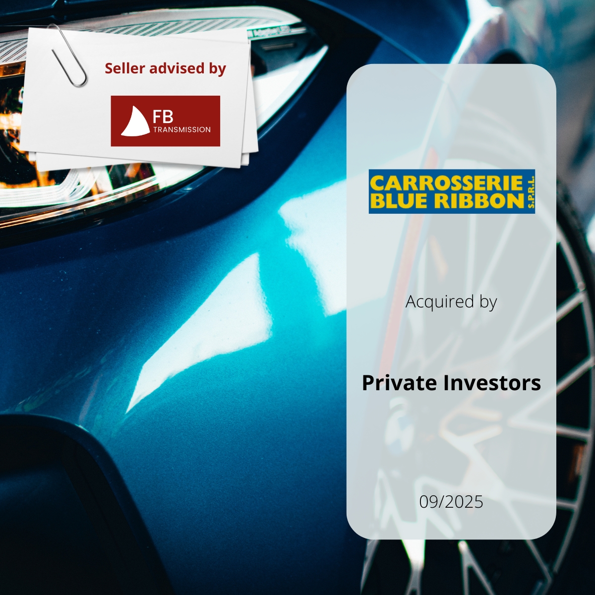 Un nouveau chapitre pour la carrosserie Blue Ribbon