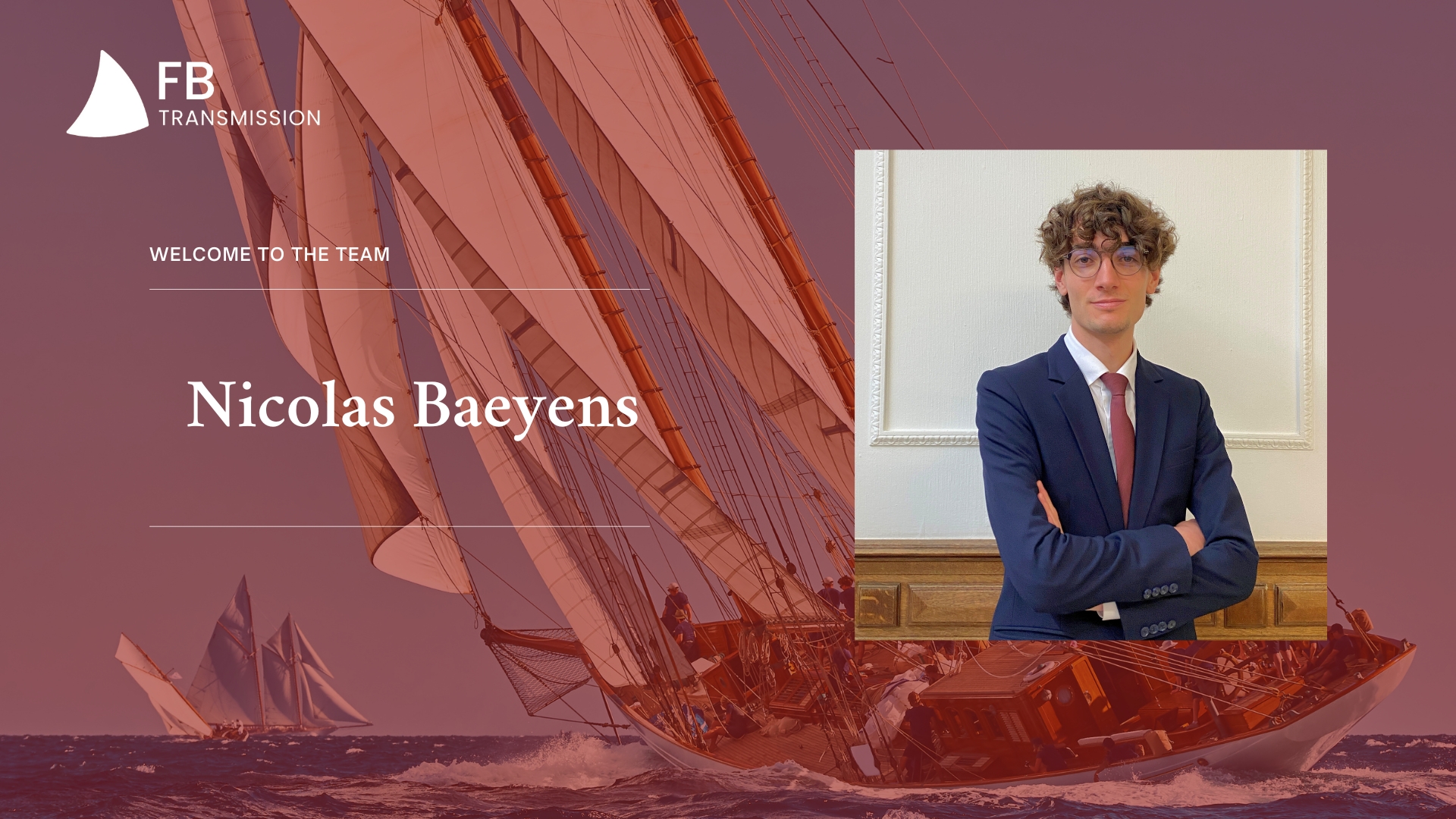 FB Transmission verwelkomt een nieuwe stagiair !